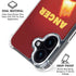 Disney Inside Out Anger Portrait iPhone 16 Plus Clear Case